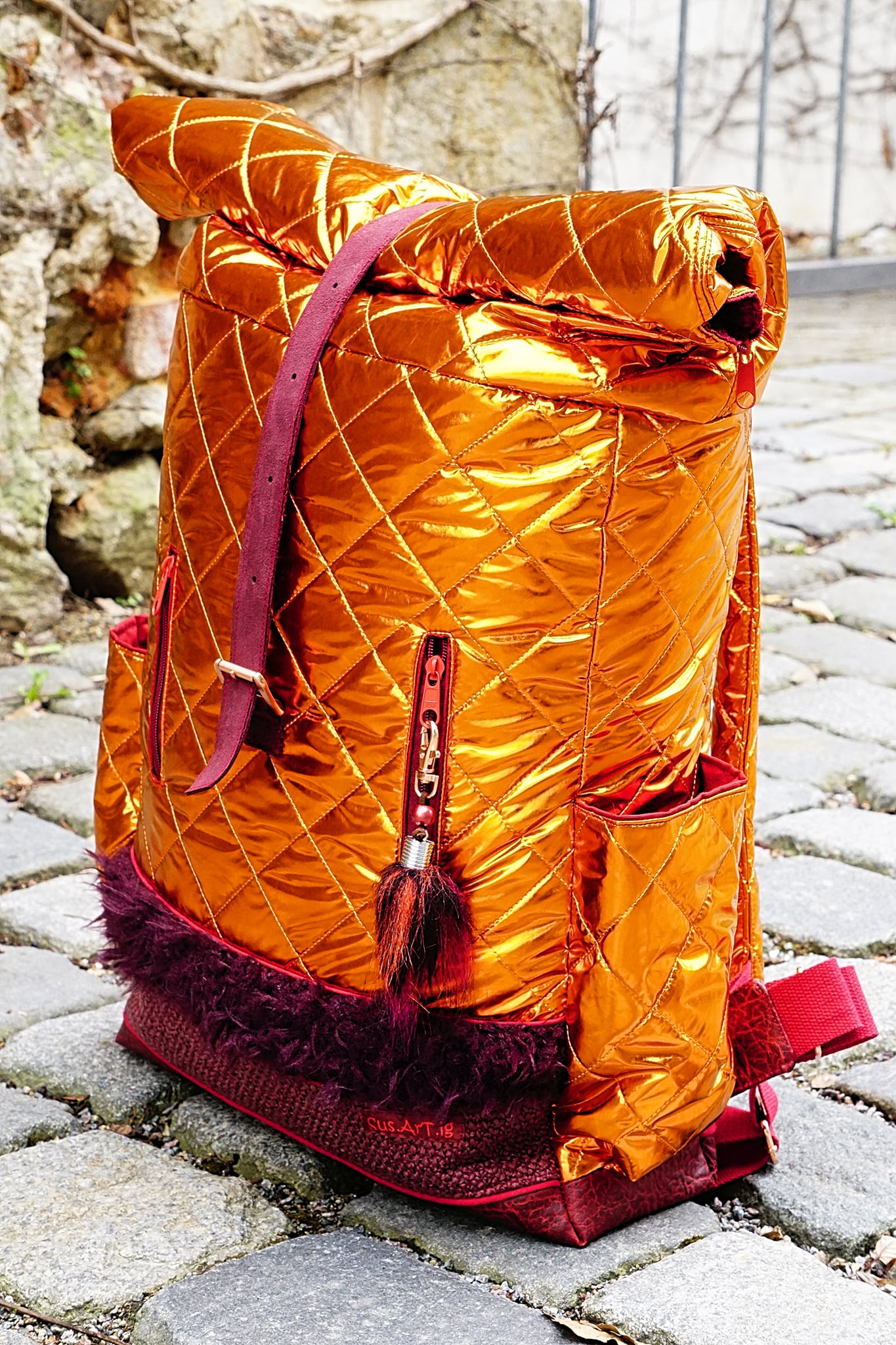 Schnittrebell Baxxter Rolltop-Rucksack Schnittmuster PDF 45x35 cm