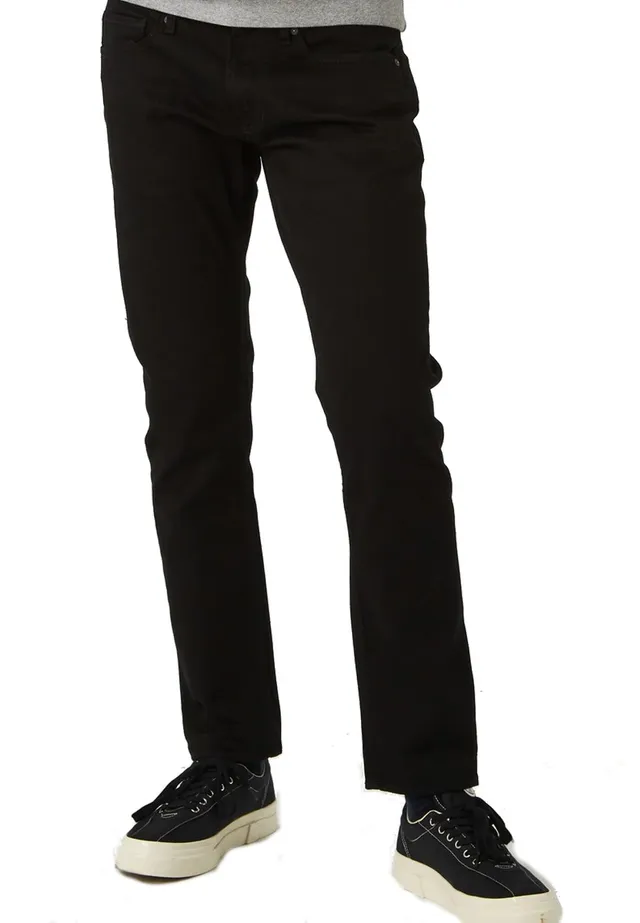 Kings of Indigo Ryan Jeans stay black rinse Straight Fit
