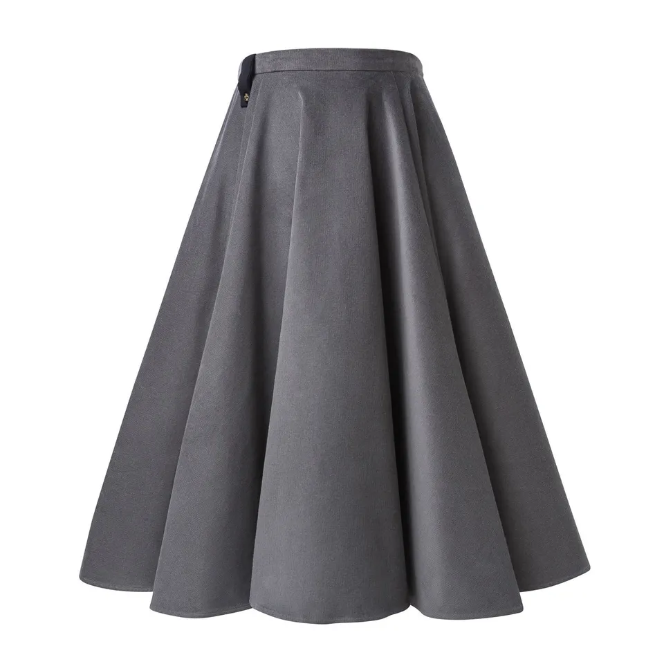 Infantium Victoria Grey Corduroy Full Circle Rock grau Cord