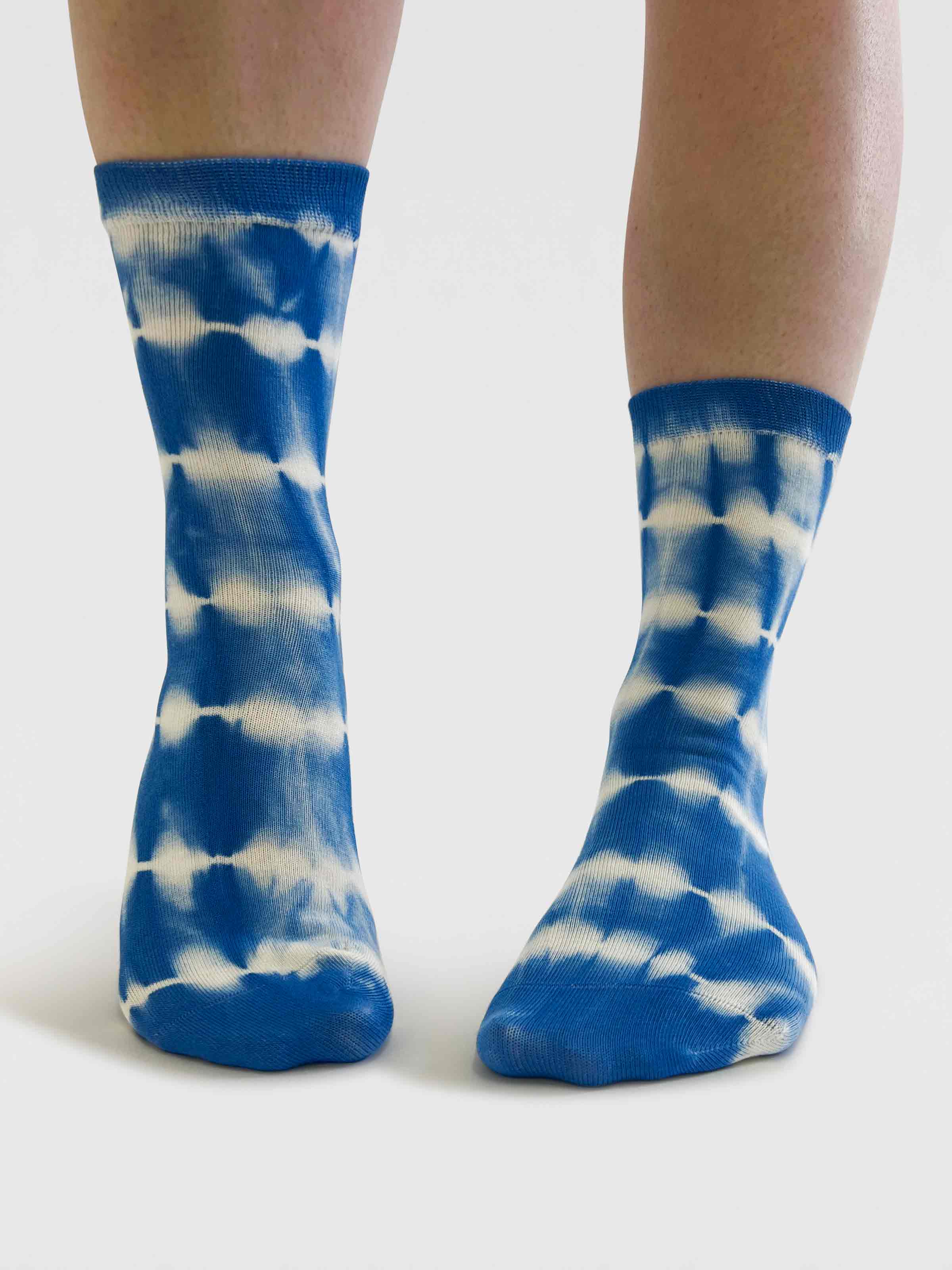 Marlowe Nature Ana Tie Dye Bambus Socken sea blue 37-41
