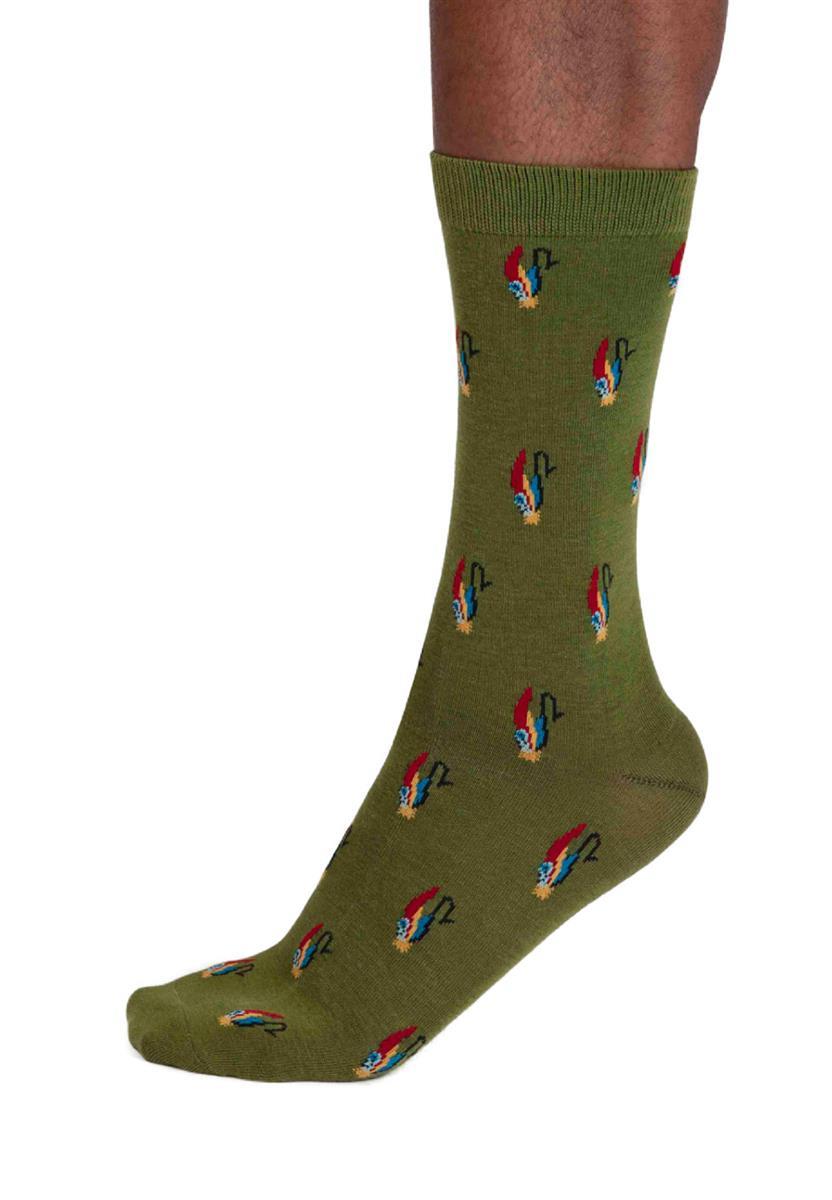 marlowe nature Finley Fly Fishing Socks grey marle Bio-Baumwolle