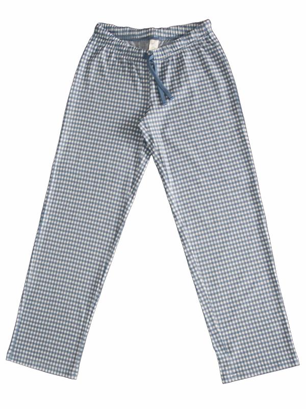 Marlowe Nature Jacquardhose Schlafanzughose denimblau-natur