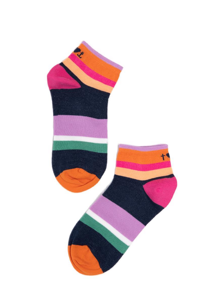 Blutsgeschwister Sensation Steps Sneakersocken tennis daisy star