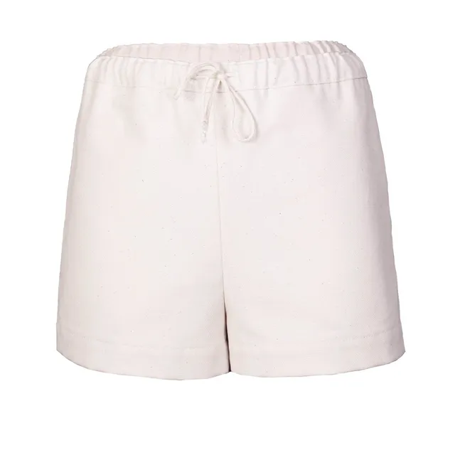 Infantium Victoria Canvas Mini Shorts Kurze Hose Off-White Bio