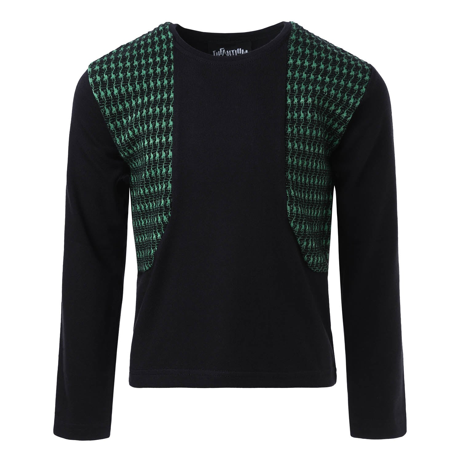 Infantium Victoria Black Longsleeve schwarz Baumwolle 104