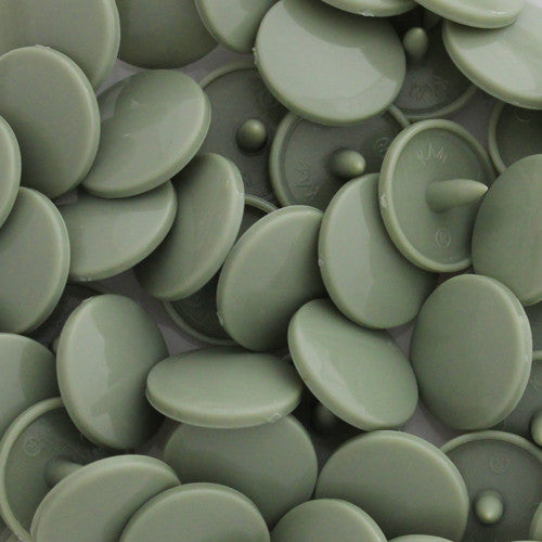 Kam Snaps Plastic Snaps B30 Druckknöpfe salbeigrau 1000 Stück