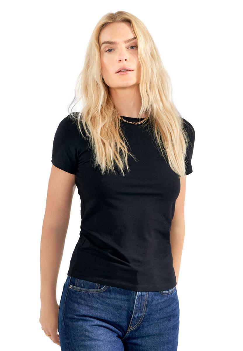 marlowe nature Crew-Neck Slim T-Shirt weiß M