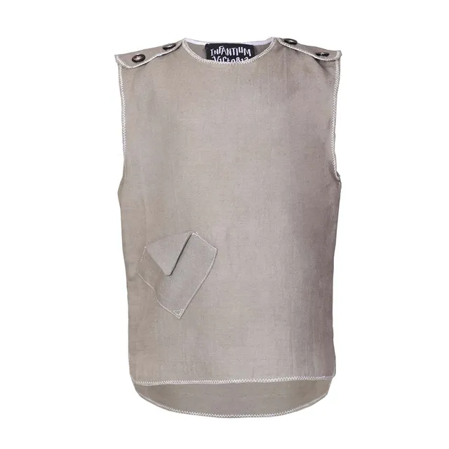 Infantium Victoria Weganool Babytunika Khaki 80 Cashmere