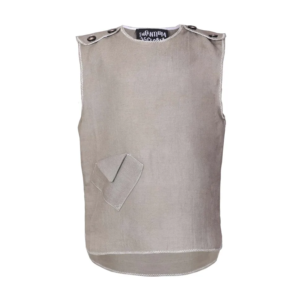 Infantium Victoria Weganool Babytunika Khaki 80 Cashmere
