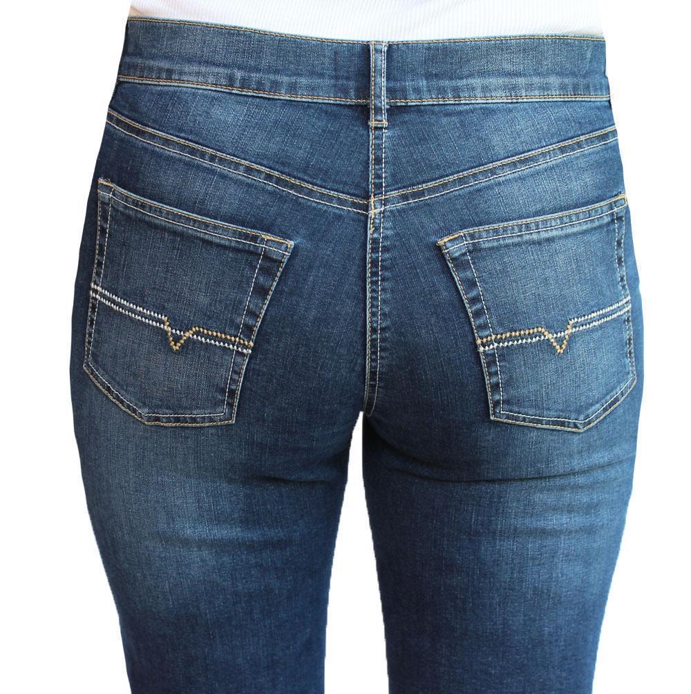 marlowe nature Jeans Sabine Damenjeans jeansblau Bio-Baumwolle
