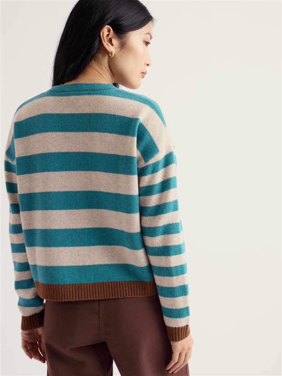 marlowe nature Pinwell Cardigan Strickjacke fern moss Wolle