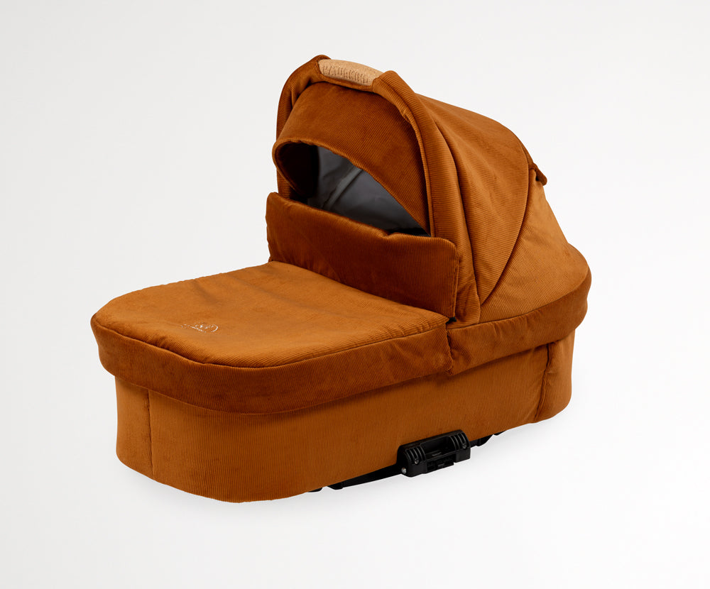 Naturkind Zubehör Babykorb Mads Cord Cognac Bio