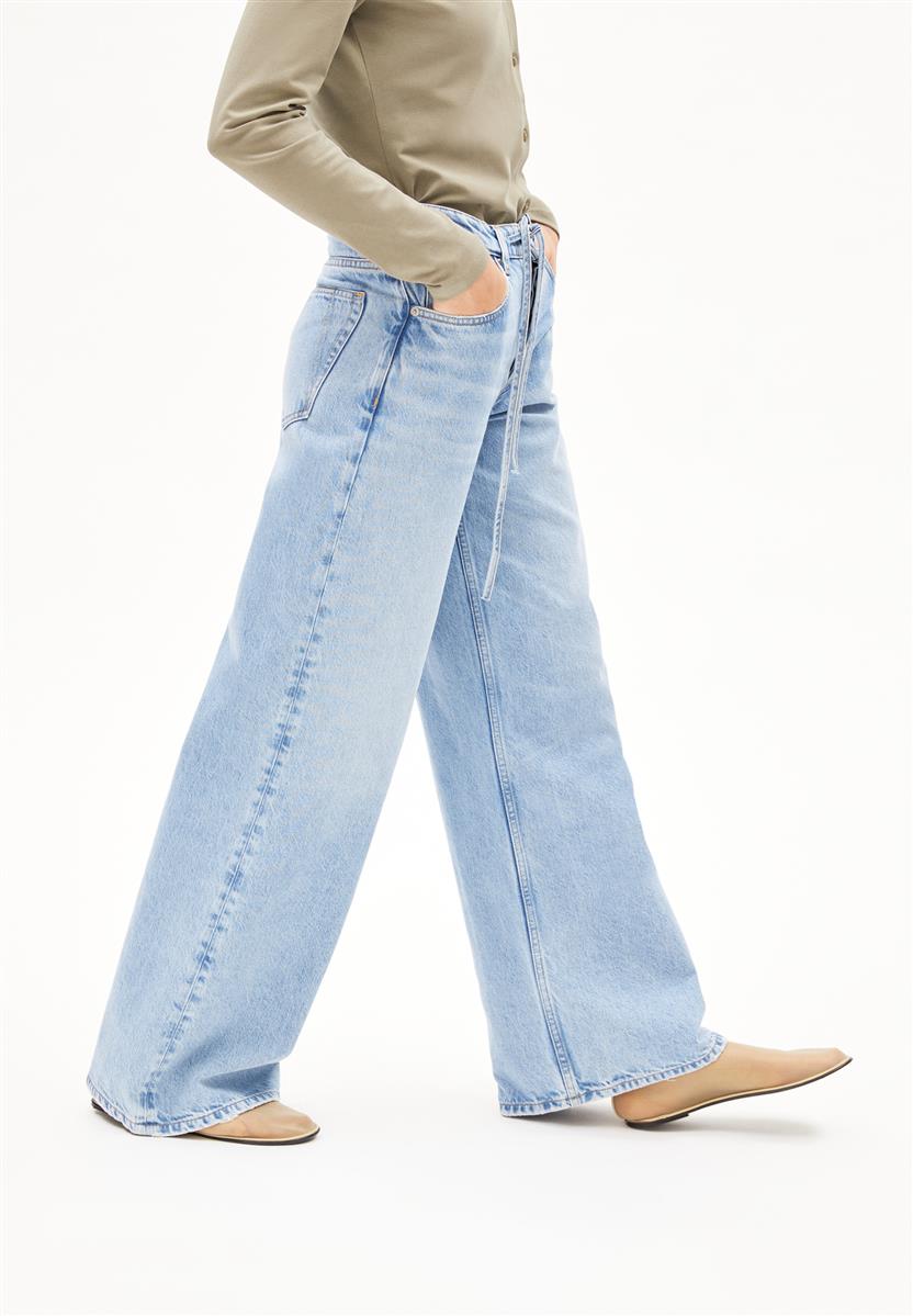Marlowe Nature Astraeaas Weite Jeans hellblau Noise