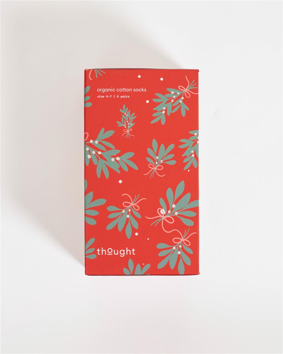 Thought Bambus Socken 4er Box 37-41 multi Geschenk