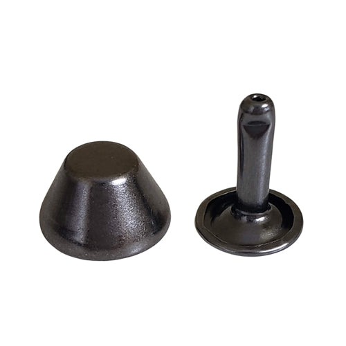 Kam Snaps Rivets Taschenfüße 12mm Silber 20 Sets Bodenschutz