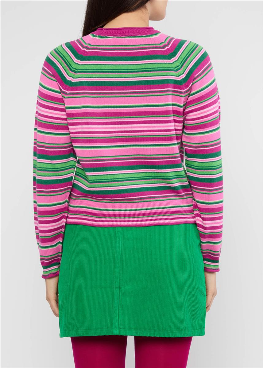 Marlowe Nature Marvellous Minds Strickpullover soft lotus stripe