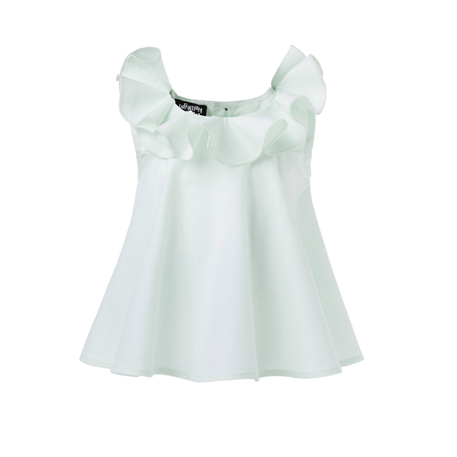 Infantium Victoria Baby Frill Kleid Mint 68 Bio-Baumwolle
