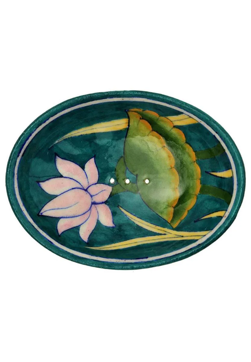 Marlowe Nature Seifenschale Pottery seerose 13x9x2cm Keramik