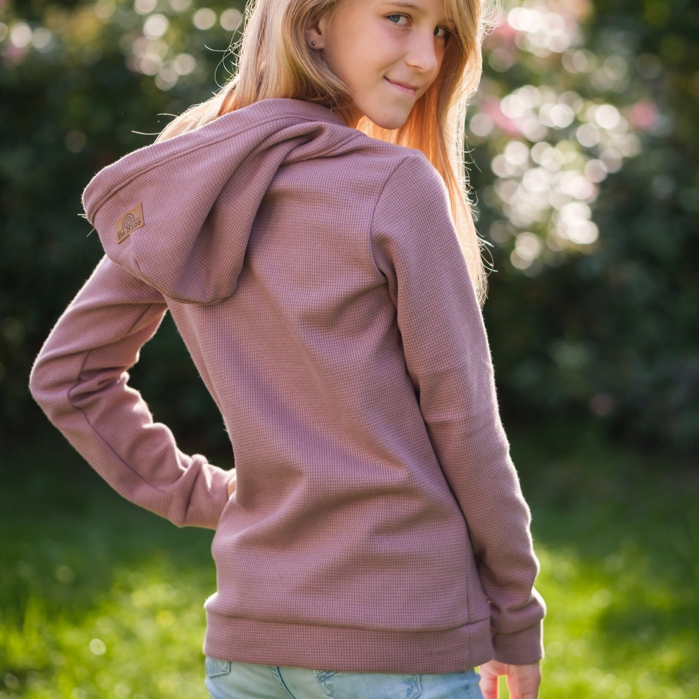 Moeve Design Mini Hoodie bequem Schnittmuster Kinder 104-164