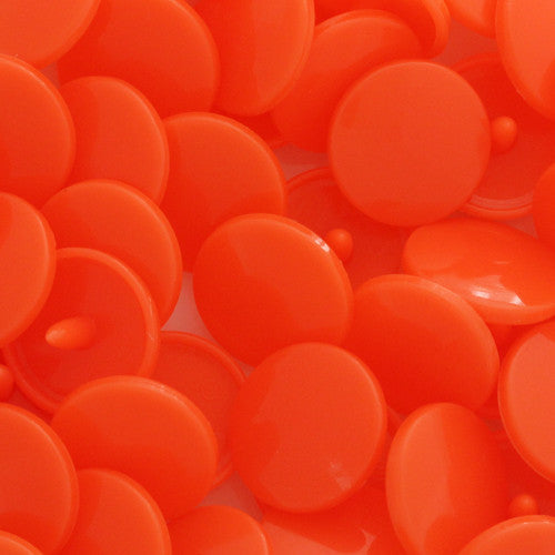 Kam Snaps Plastic Snaps B52 Druckknöpfe orange 1000 Sets
