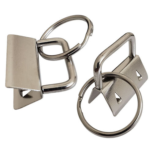 Kam Snaps Bag Hardware Key Fob Gurtenden Silber 1 Zoll 10er