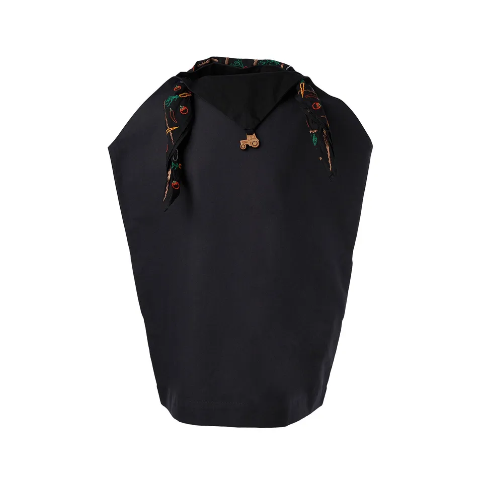 Infantium Victoria Handkerchief Kleid schwarz 128 Baumwolle