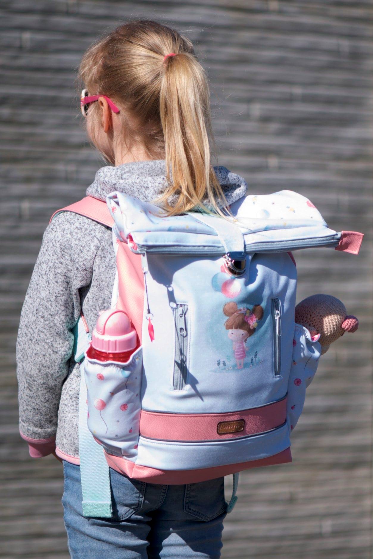 Schnittrebell Mini-Baxxter Ebook Rolltop-Rucksack 25x35x8 cm PDF
