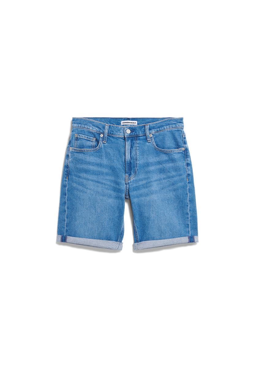 marlowe nature Naailo Denim Short Jeansshorts jupiter Bio-Hanf