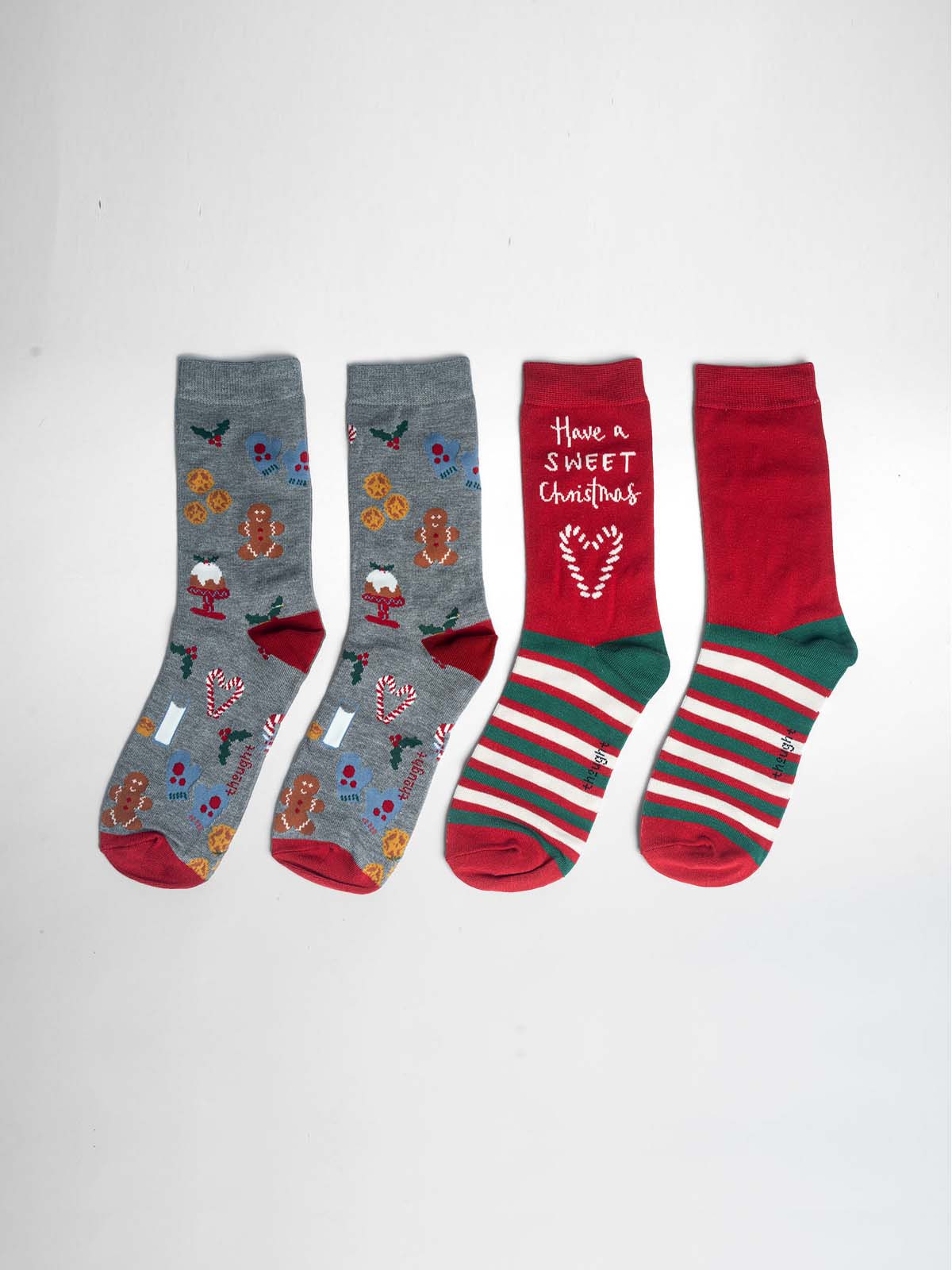 Thought Sweet Christmas Bambus-Socken multi 37-41
