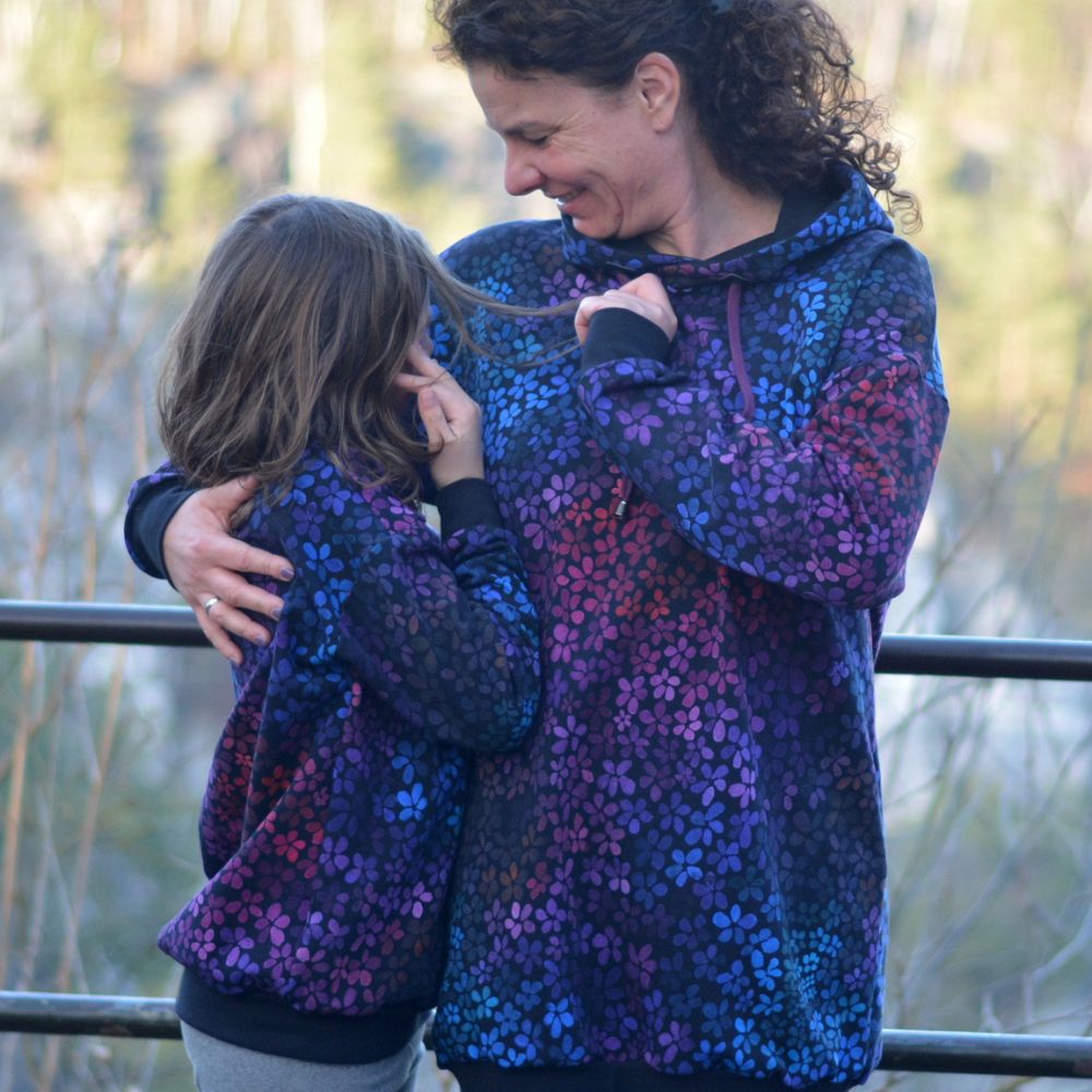 Moeve Design Wiisshornblick Schnittmuster Partnerlook 32-52 Hoodie