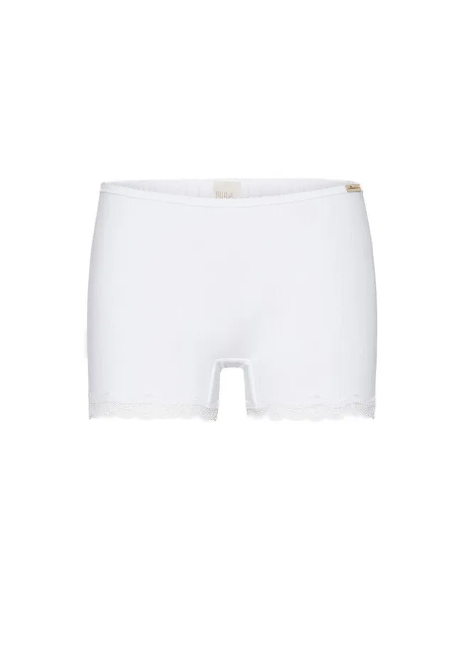 marlowe nature Panty Unterhose Bio-Baumwolle schwarz Spitze