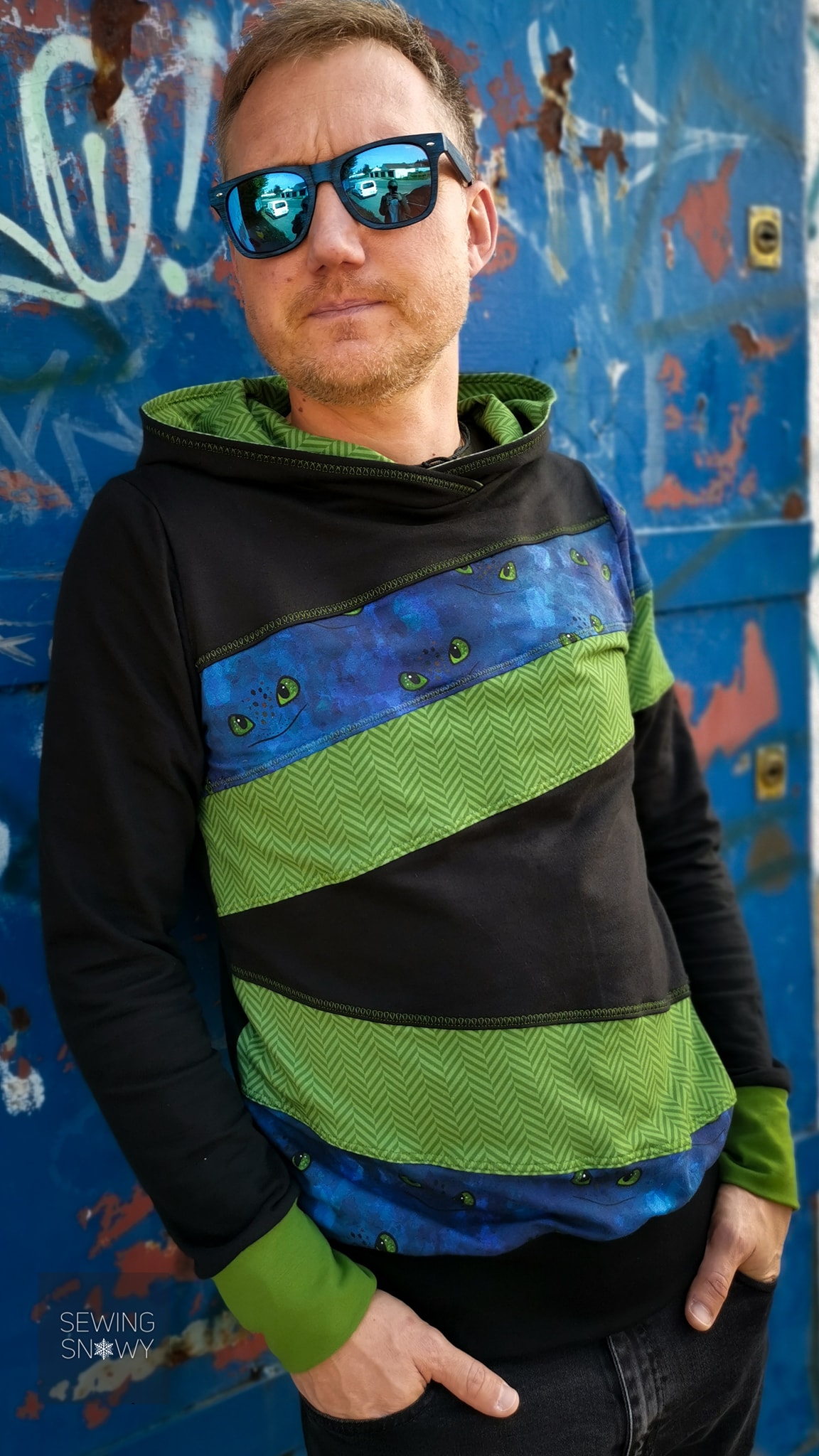 Schnittrebell Papierschnitte Hoodie Morris Schnittmuster XS-XXXL A0
