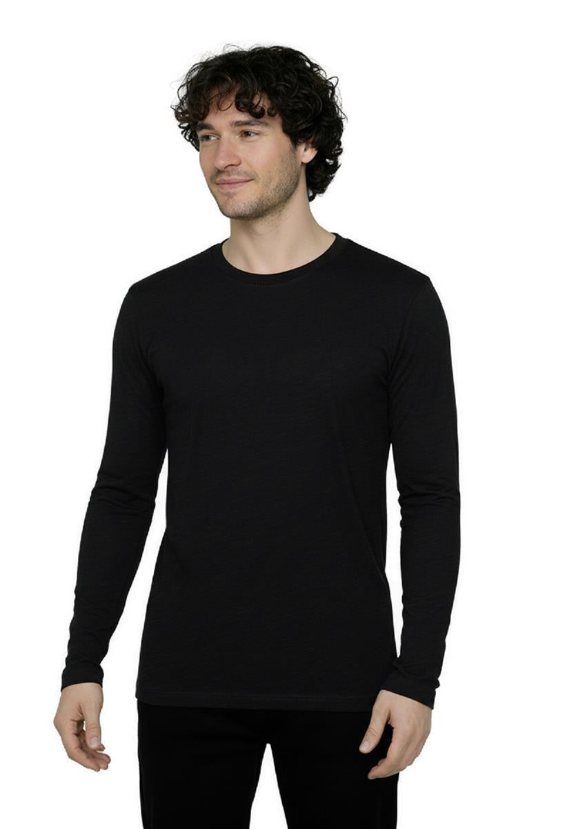Greenbomb Basic Base Merino Langarmshirt black S