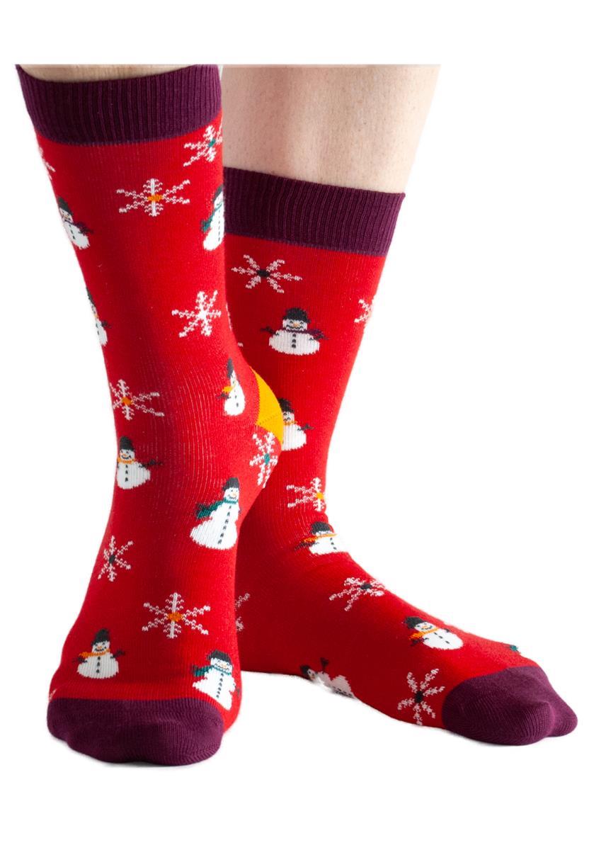 marlowe nature Snowman klein Socken navy Bambus 35-41