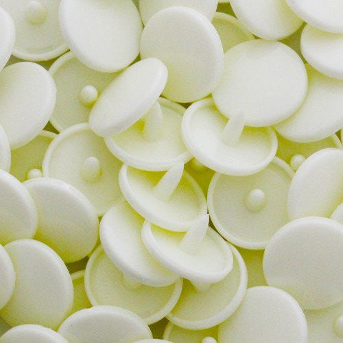 Kam Snaps B22 Ivory Druckknöpfe glänzend 1000 Sets