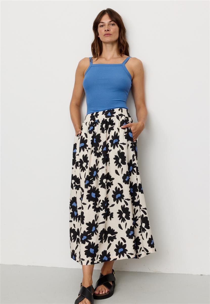 marlowe nature Fennel Bloom Rock electric blue A-Linie