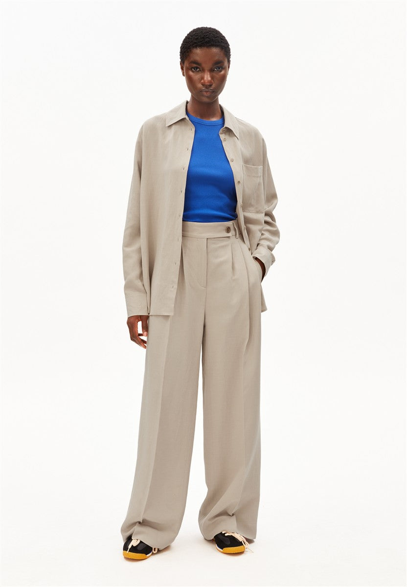 marlowe nature Kaayua Lino Pant Leinenhose schwarz M