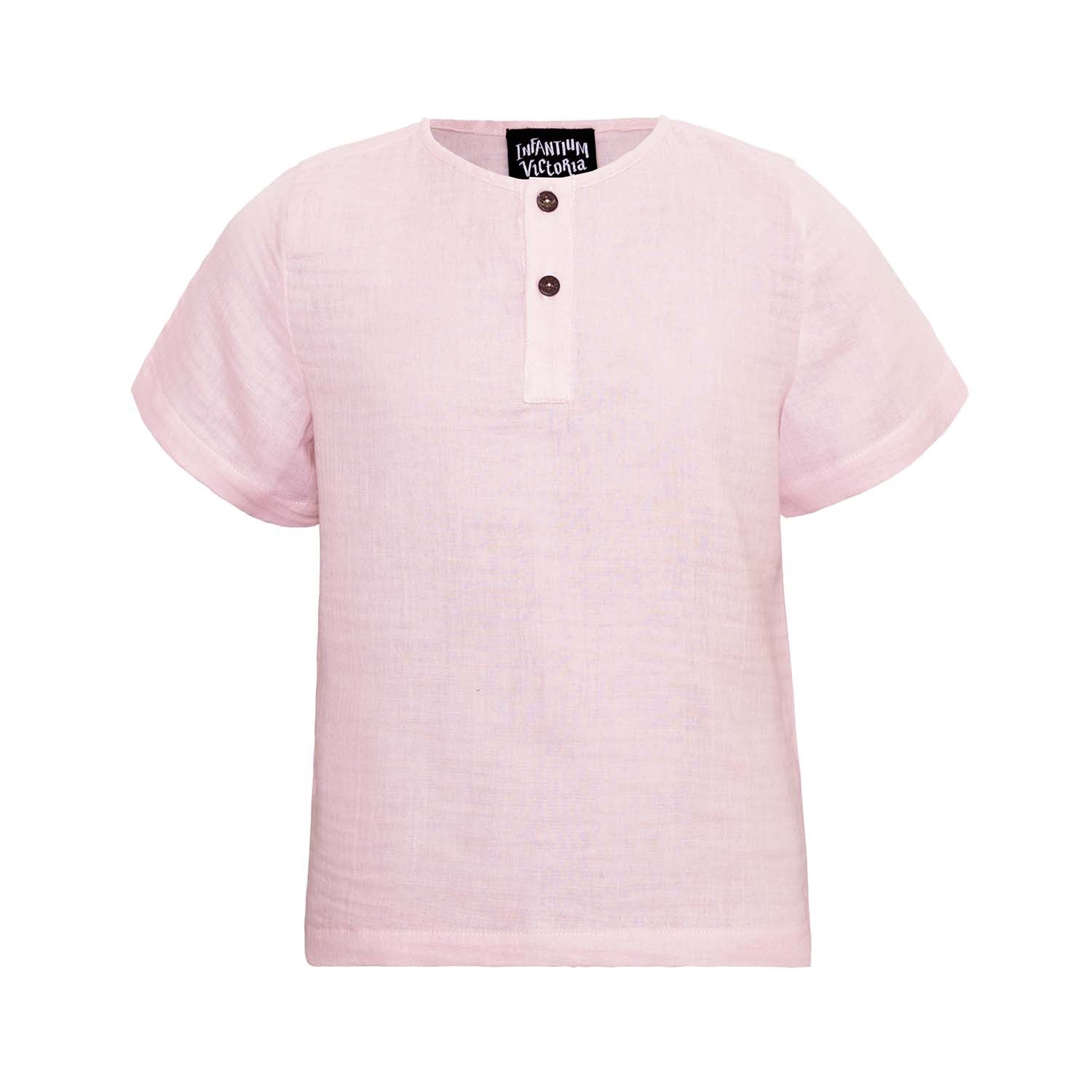 Infantium Victoria Kids T Shirt T-Shirt Rosa Musselin 104