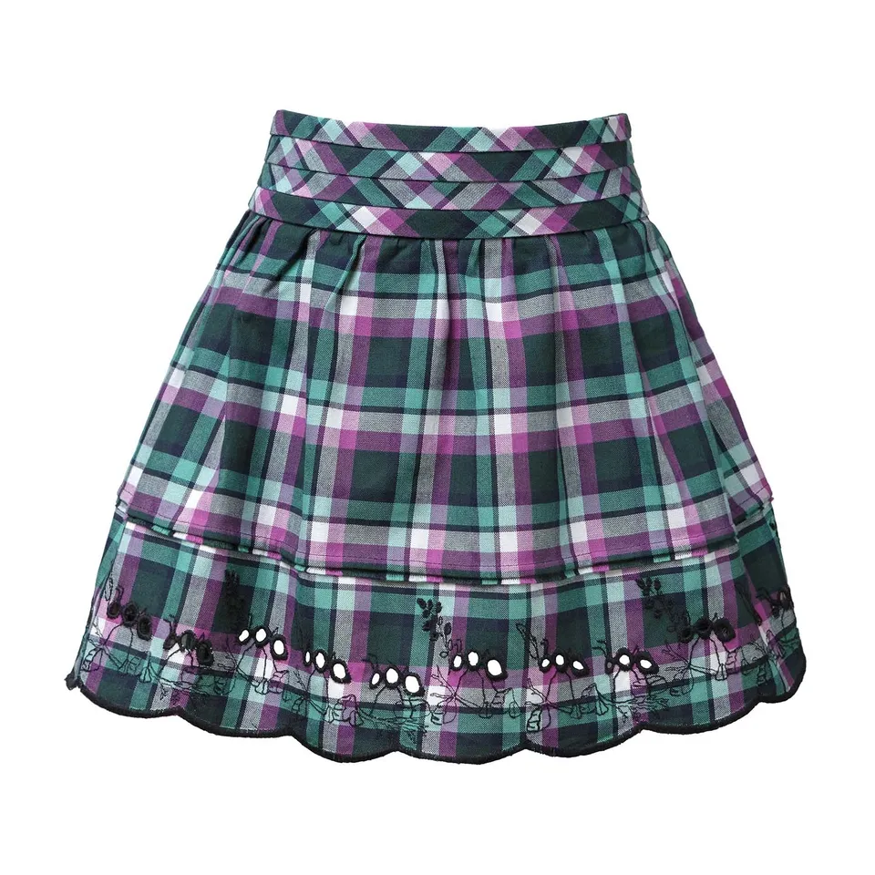 Infantium Victoria Tartan Mini Skirt Kinderrock Kariert 104