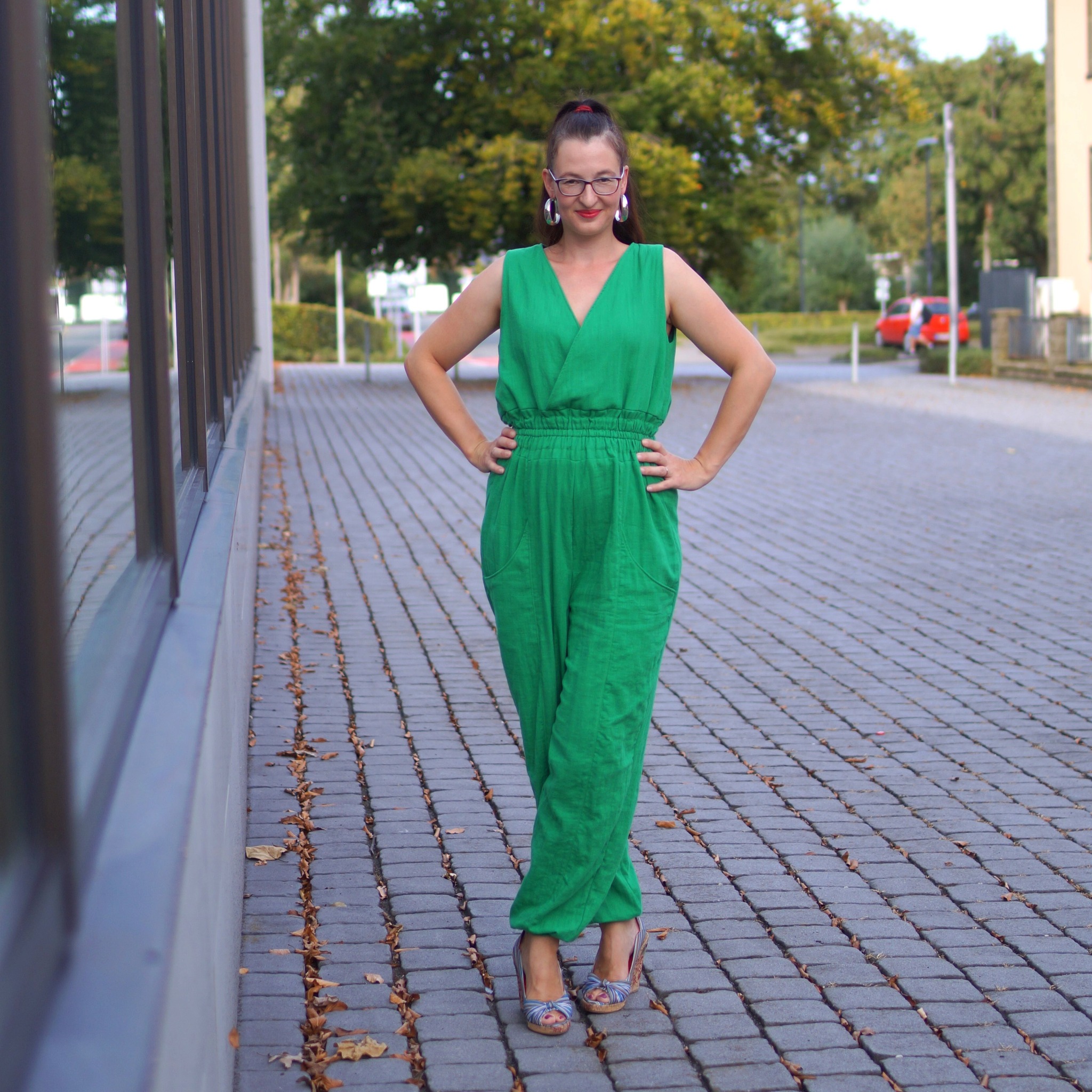 Schnittrebell Ebooks Jumpsuit Jounis Schnittmuster Gr.34-54 Webware