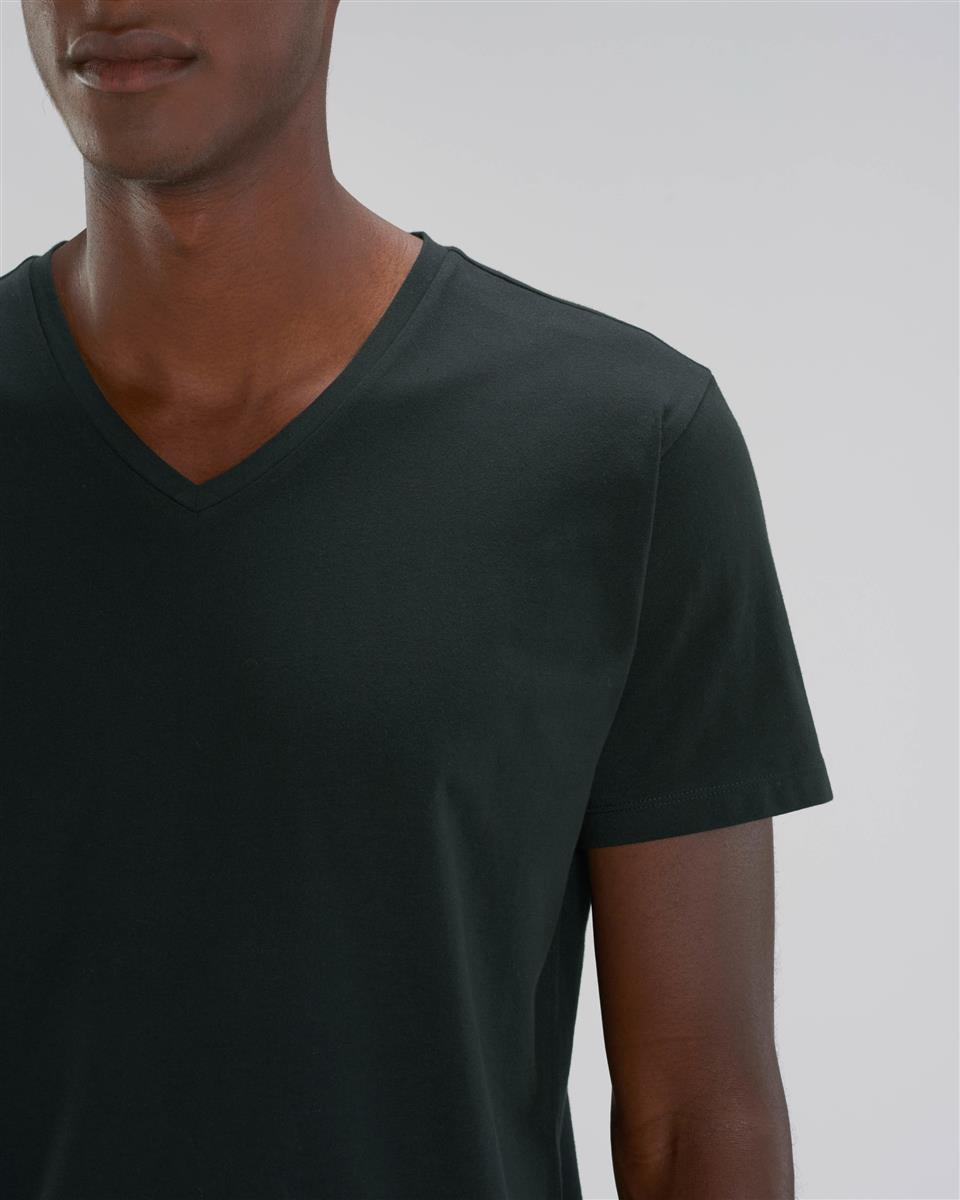 marlowe nature Presenter V Neck Shirt weiß Bio-Baumwolle