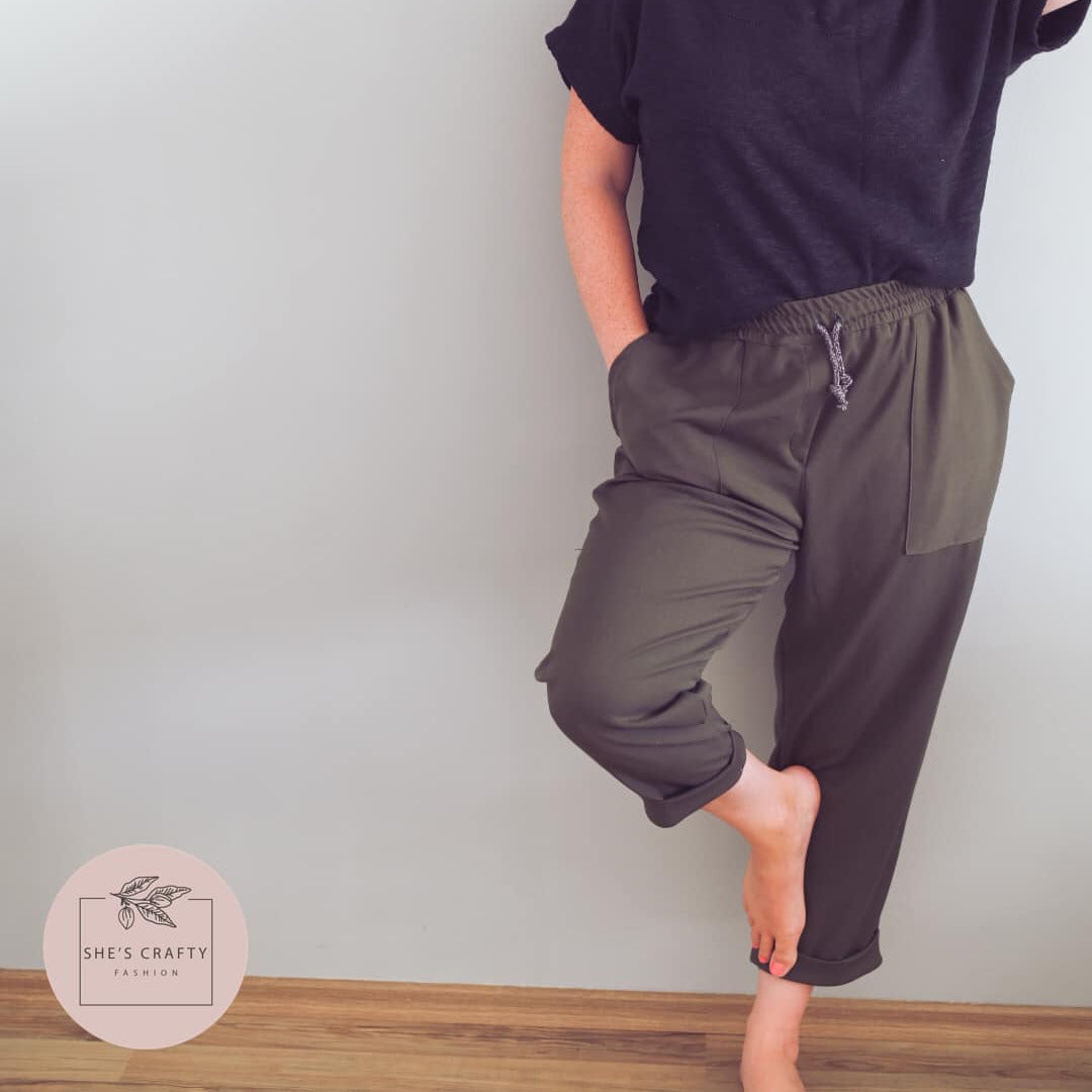 Moeve Design Ally Hose Schnittmuster Gr. 32-52 Damen