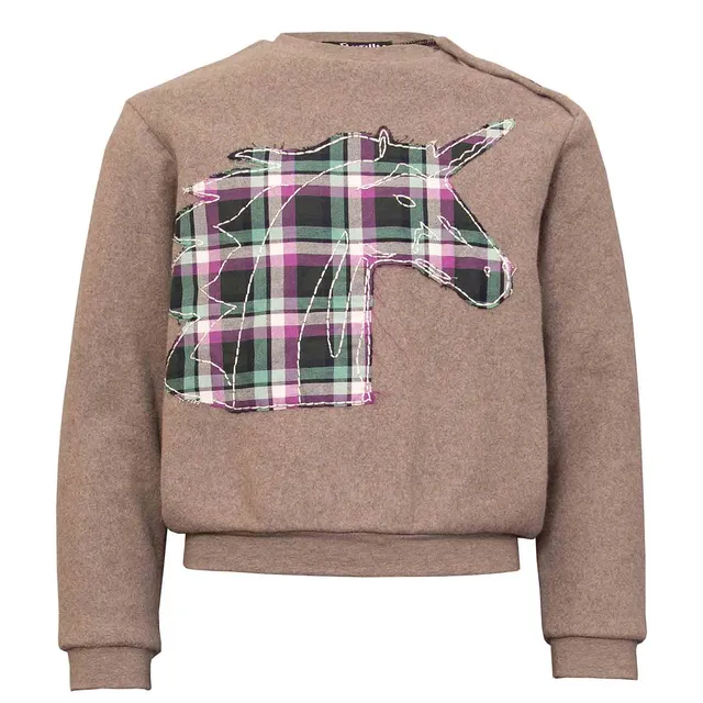 Infantium Victoria Sweatshirt Beige Einhorn 116