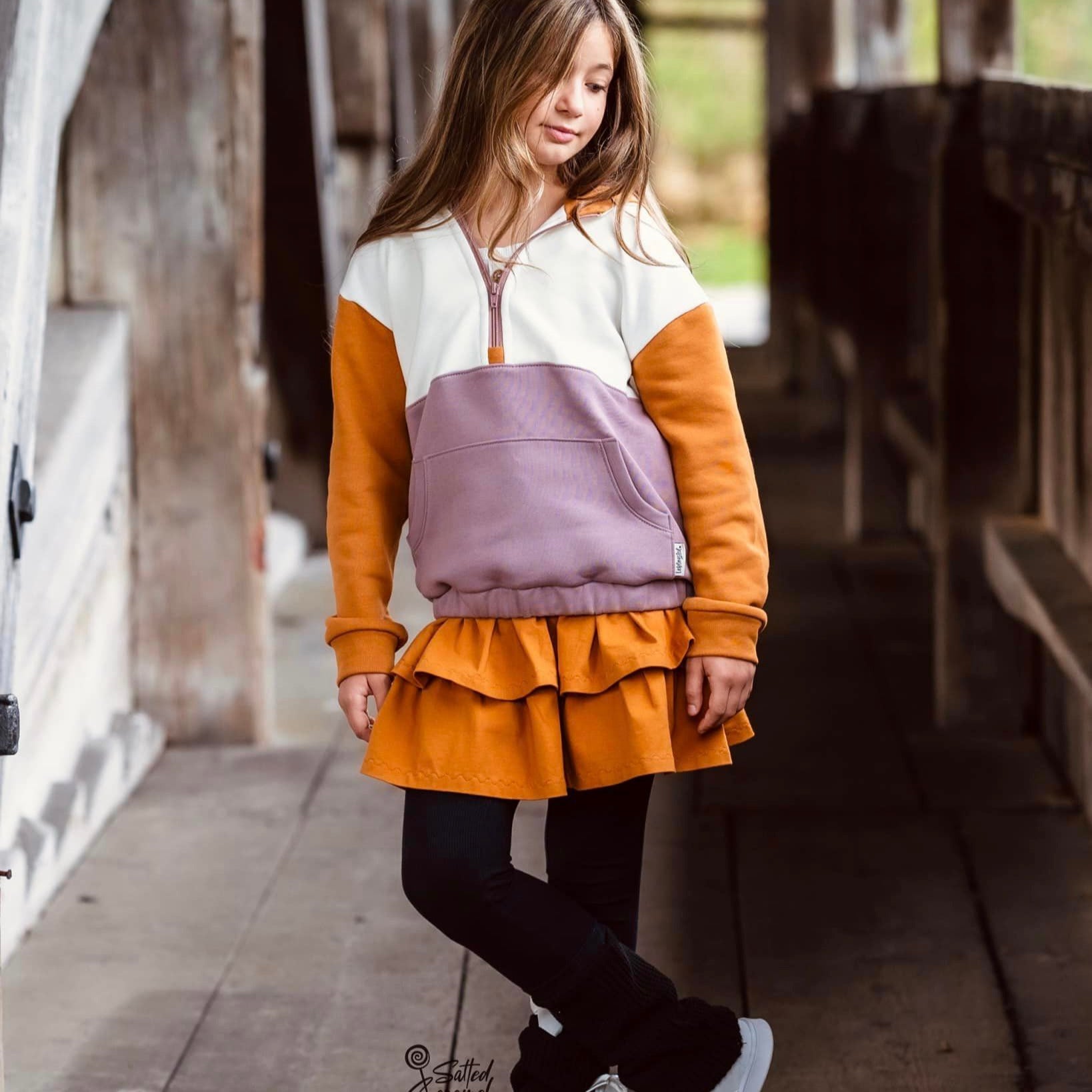 Moeve Design Mini Troyer Cosima 86-176 Schnittmuster Oversize