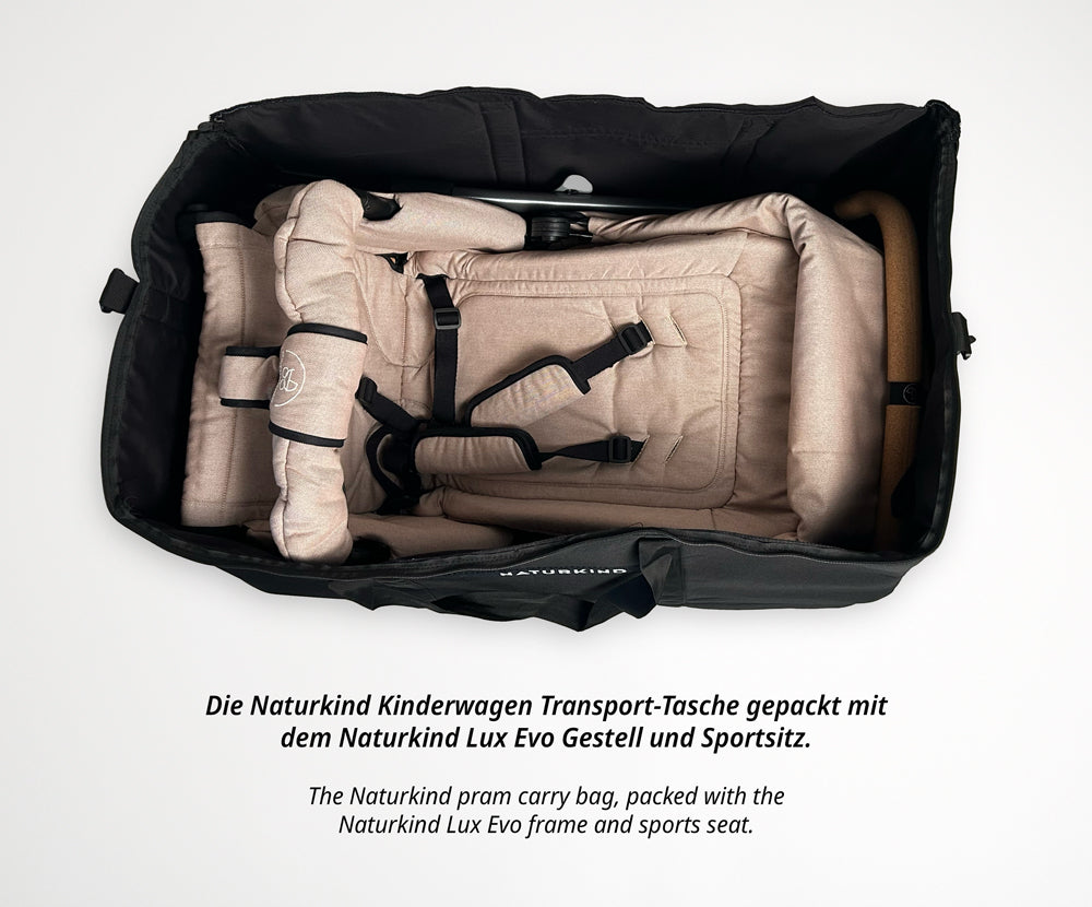 Naturkind Zubehör Transporttasche Kinderwagen Schutz