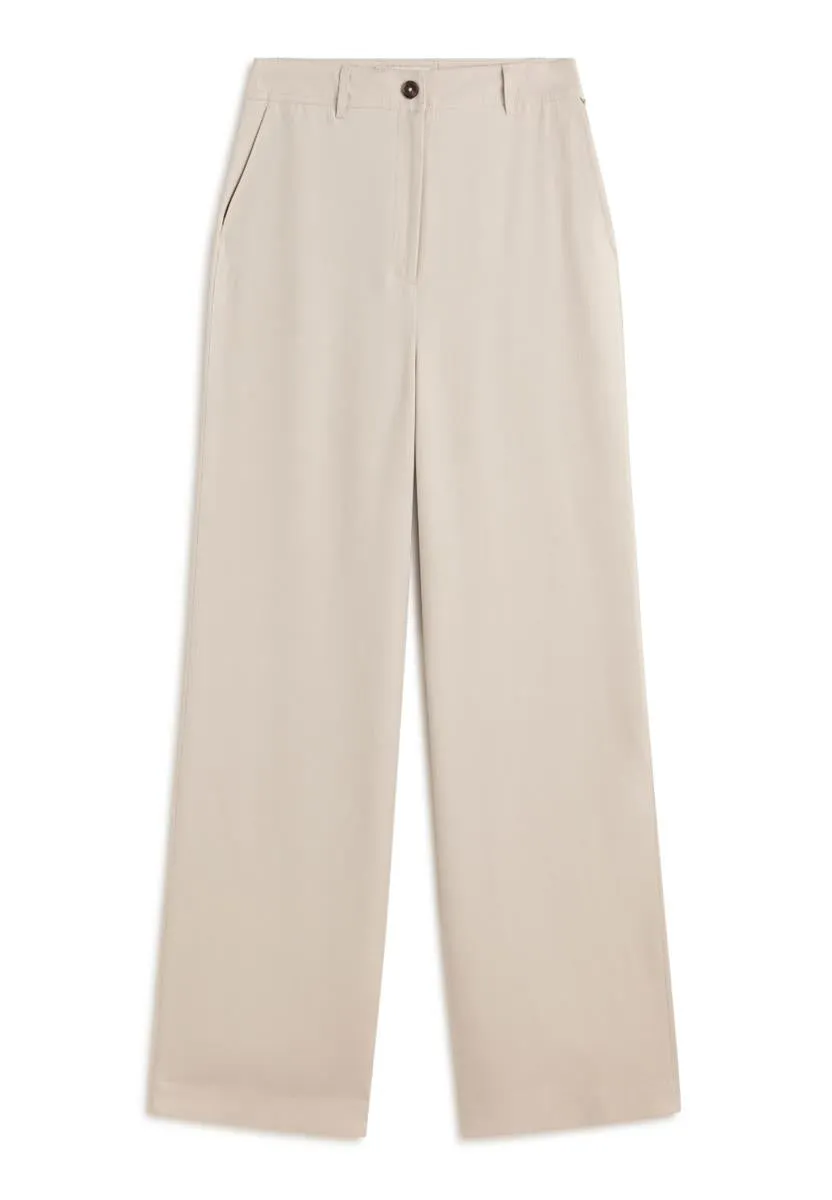 marlowe nature Sabine Pants Hose washed stone Lyocell