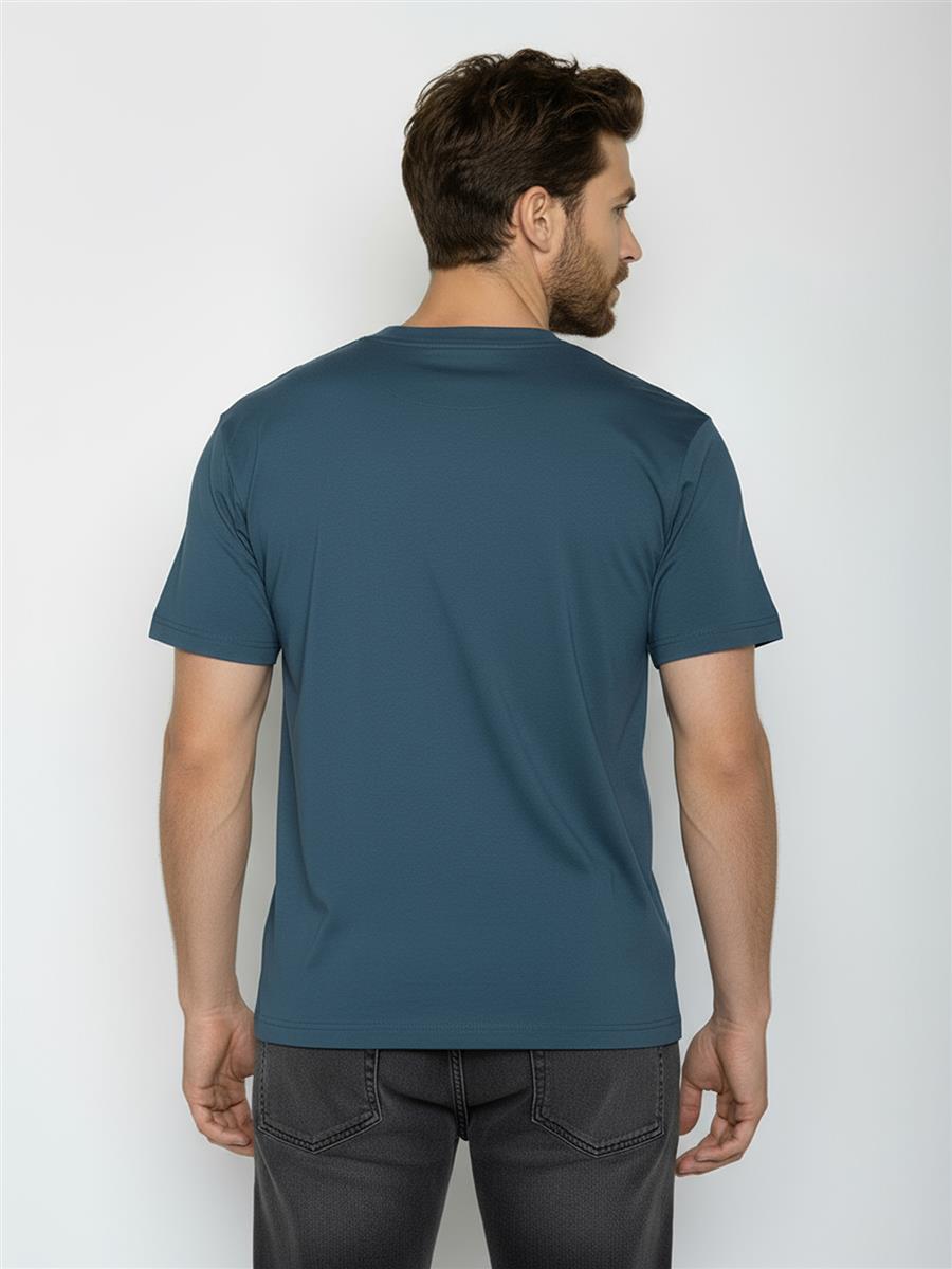 marlowe nature Smokey Walrus Fusion Shirt blue pine L Bio