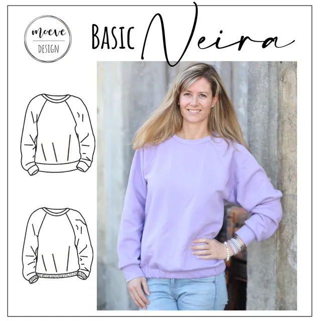 Moeve Design Basic Neira Sweater Schnittmuster 32-52 Ebook