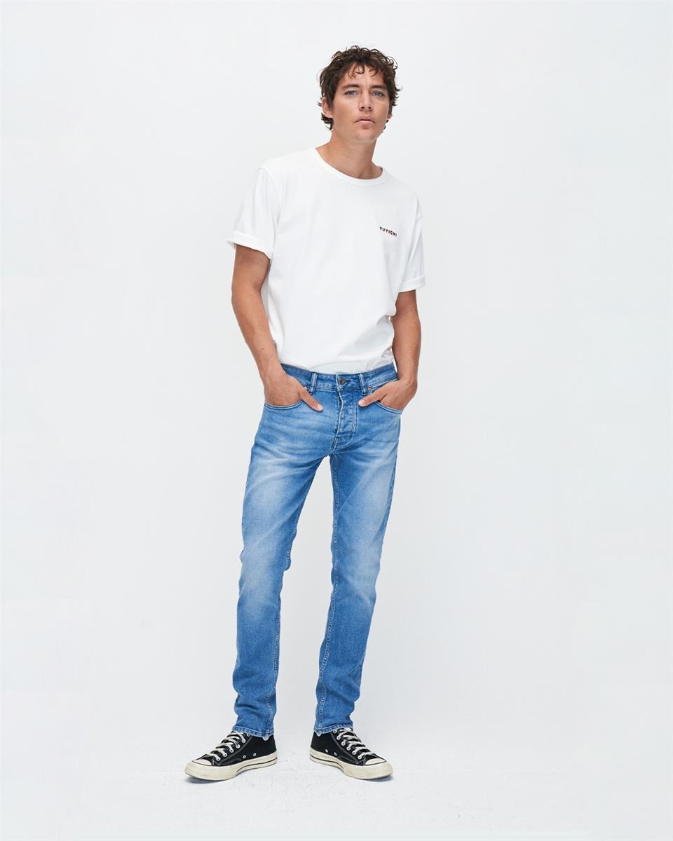 marlowe nature Jamie Slim Jeans Bio-Baumwolle clouds W31 L32