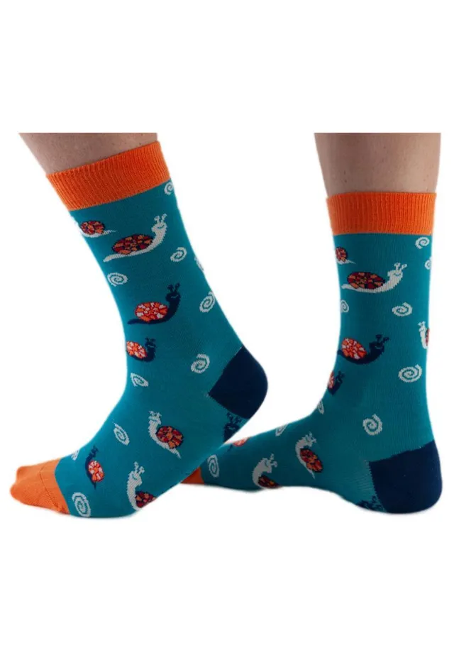 marlowe nature Snail Socken teal 36-40 Bambus-Biobaumwolle